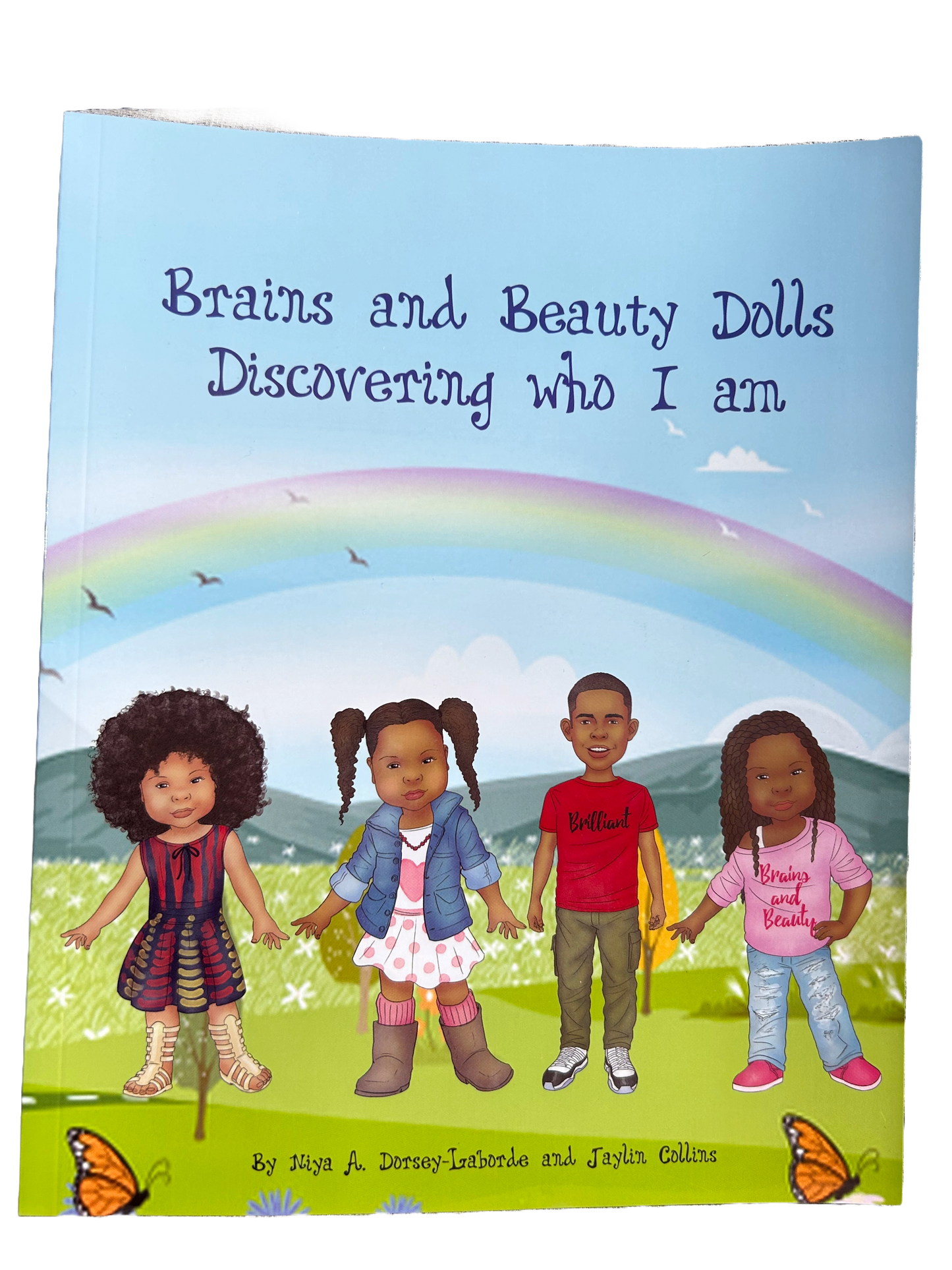 Brains and Beauty Dolls: Discovering who I am- Reading and coloring book