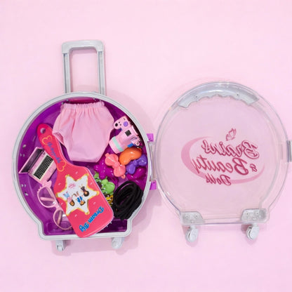 Travel Suitcase Set for 18” Dolls ✈️ Adventure, Confidence & Imagination in Every Trip