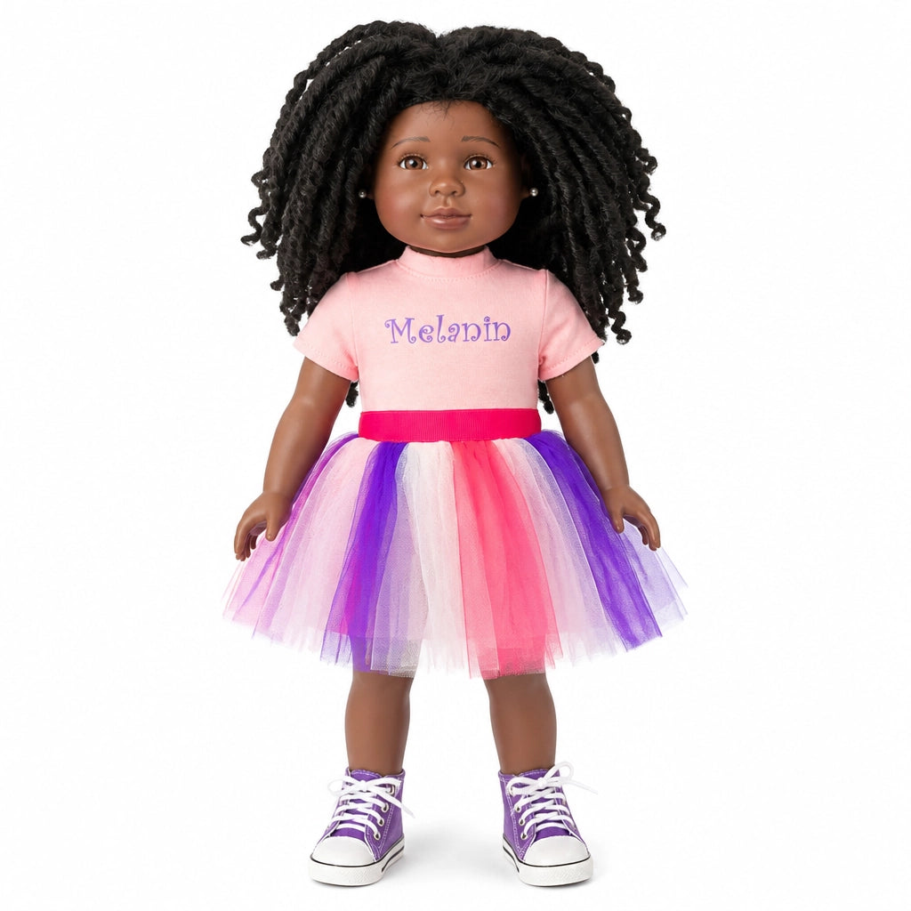 Nia – Future Journalist Doll for Girls | 18-Inch Confidence Doll