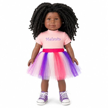 Nia – Future Journalist Doll for Girls | 18-Inch Confidence Doll